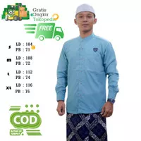 fashion muslim pria baju Koko Hadroh Koko azzahir terbaru Koko hafiz