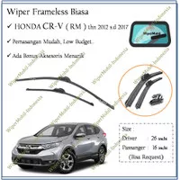 Wiper Frameless Kaca Mobil Honda CR-V CRV 2012 2013 2014 2015 2016 17