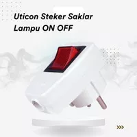 Colokan Steker Saklar Lampu ON OF Uticon S228