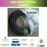 Kabel Solar Cell Kabel Solar Panel Kabel Panel Surya 2 x 2,5 18 meter