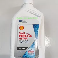 Oli Oil SHELL HELIX ASTRA SAE 5W - 30 API SN PLUS 1 Liter FULLY SYNTHE