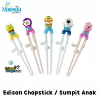 Edison Chopstick Pororo Panda Original Korea (Licensed)/ Sumpit Anak