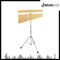 Bar Chimes with Stand Tripod Bars Single Row 1 Baris Chime BCH