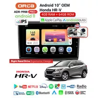 Head Unit Honda HRV Orca 9988 Pro Plus 10 Inch Android Auto Car Play