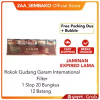 Rokok gudang garam filter 1 slop @20kotak