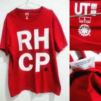 Red hot chili peppers rhcp kaos band import original Uniqlo