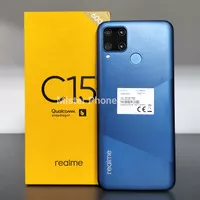 Realme C15 4/64 gb Resmi Fullset Original Second