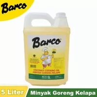 BARCO Minyak Goreng Kelapa Murni Coconut Cooking Oil Jerigen 5 Liter