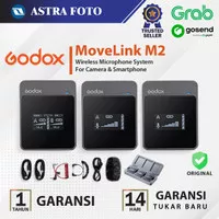 Godox Movelink M2 / M 2 Dual Wireless Microphone Camera & Smartphone