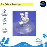 Dop Kop Kaca Selang Aerator Airator Aquarium Hidroponik CO2 Aquascape