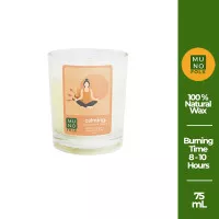 MUNO - Glass 70ml Soy Scented Candle Aromatherapy | Lilin Aromaterapi