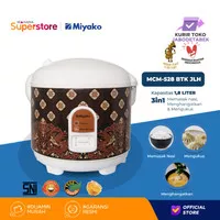 Miyako Rice Cooker Magic Warmer Plus 1.8 liter - MCM528 BTK | MCM 528