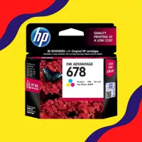 Tinta Hp 678 Colour Original / Cartridge HP 678 Original