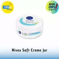 Nivea Creme Soft Jar - Cream Pelembab - Moisturizer- 50ml 100ml BPOM