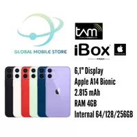 Iphone 12 128gb 64gb Garansi Resmi IBOX/TAM