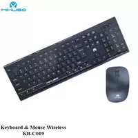Keyboard & Mouse Wireless Combo Keyboard Paseo Mikuso KB C019