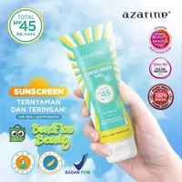 AZARINE Hydrasoothe Organic Sunscreen Gel SPF45 PA++++ ORIGINAL BPOM