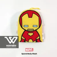 Bath Gloves Marvel | Shower Puff Koleksi Marvel | Ironman Superhero