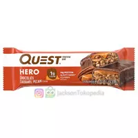 Quest Hero Protein Bar Chocolate Caramel Pecan / Nutrition Energy Bars