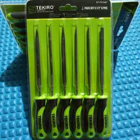 TEKIRO FILES SET 6 PCS 5,5 inch Tekiro KIKIR SET 6 PCS 5 in GT-FS1847