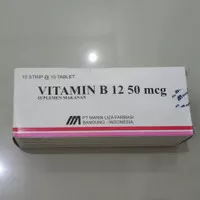 Vitamin B12 / Sianokobalamin / Vitamin B12 50mcg / B12
