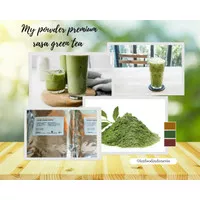 Powder Premium Matcha Green Tea- Green Tea Kualitas Hotel & Cafe 1 kg