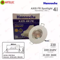 Lampu Downlight Spot light Hannochs Axis FR 4W | Lampu sorot bulat