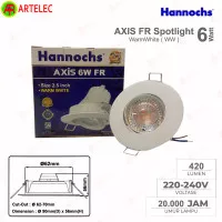 Lampu Downlight Spot light Hannochs Axis FR 6W | Lampu sorot bulat