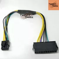 Kabel Power Supply ATX 24 pin to 8 pin for dell optiplex mainboard pc