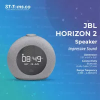 JBL Horizon Bluetooth clock radio with USB charging - Black