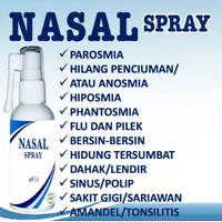 Nasal Spray Semprot Hidung Balita Anak Dewasa Untuk Anosmia Anti Virus