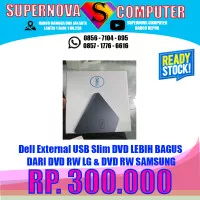 Dell External USB Slim DVD LEBIH BAGUS DARI DVD RW LG & DVD RW SAMSUNG