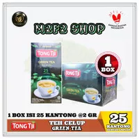 Teh Celup Tong Tji Green Tea Teh Hijau Isi 25 Kantong - 50 gr (Box)