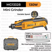 Mini Die Grinder (109-in-1) INGCO MG13328 Tuner Bor Gerinda Ukir Kayu