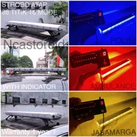 STROBO ATAP 120CM 4 SISI 16 MODE 88 TITIK DENGAN INDICATOR