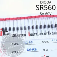 DIODA SR560 SR 560 MIC 5A 60V RENTENG DIODE SHOTTKY RECTIFIER SB560