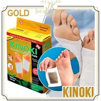 Kinoki Koyo Detox Kaki 1 Box isi 10 Pcs Foot Patch Koyo Kinoki Gold