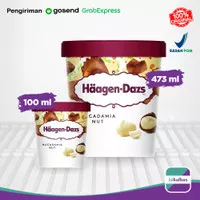Haagen Dazs Macadamia Nut 100ml 473ml Ice Cream