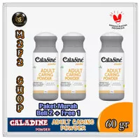 Bedak Caladine Adult Caring Powder Original 60 gr (Harga Promo 3 Pcs)