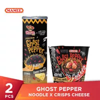 Ghost Pepper Noodle x Ghost Pepper Crisps Cheese