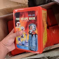 Fire Escape Mask / smoke hood / Masker Darurat kebarakan