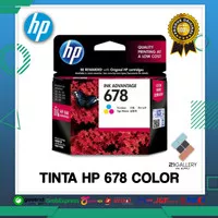 Tinta Hp 678 Color Original Cartridge for Printer 1015,1018,1515,1518,