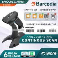 Barcode Scanner Laser Tangan 1D USB best for JNE-JNT Support Android