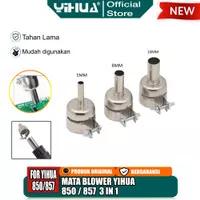 Mata Blower Solder Uap Station Yihua 850 857 3 IN 1 Hot Air Original