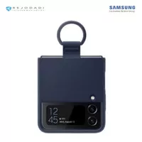 SAMSUNG Galaxy Z Flip4 Silicon Cover with Ring - ORIGINAL