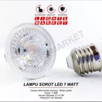 Lampu Sorot E27/MR16 3 Watt 7 Watt Spotlight Bohlam LED Halogen 3W 7W