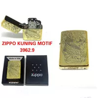Korek Api Sumbu Zp Premium Gold Tattoo Ikan Koi