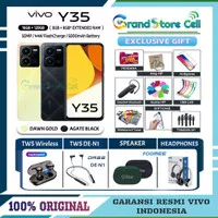 VIVO Y35 RAM 8/128GB | VIVO Y 35 (8GB+8GB EXTENDED RAM) GARANSI RESMI