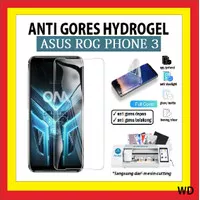HYDROGEL ASUS ROG PHONE 3 ANTI GORES FULL COVER HYRO GEL FLEKSIBEL