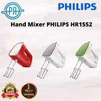 PHILIPS HR1552 Hand Mixer / HR-1552 170W - Merah
